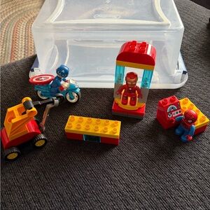 LEGO Duplo Marvel Super Hero Adventure Set - Red, Yellow, Blue